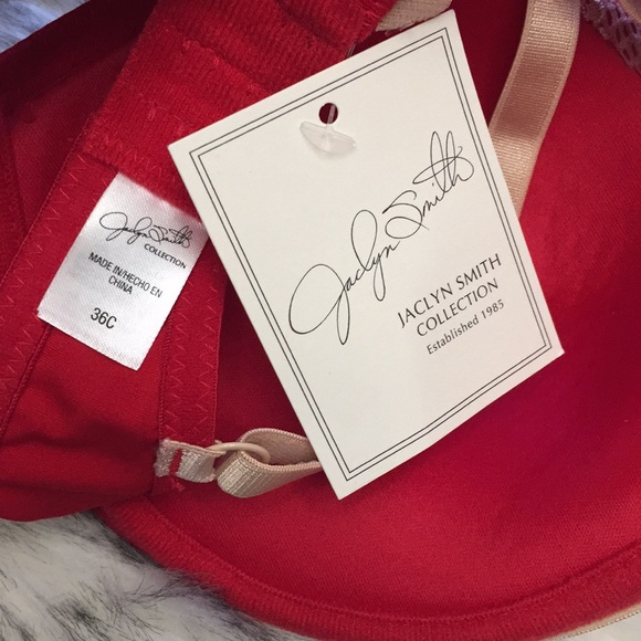 ✨2/$20✨ NWT JACLYN SMITH Plunge Push Up Bra - Picture 6 of 6